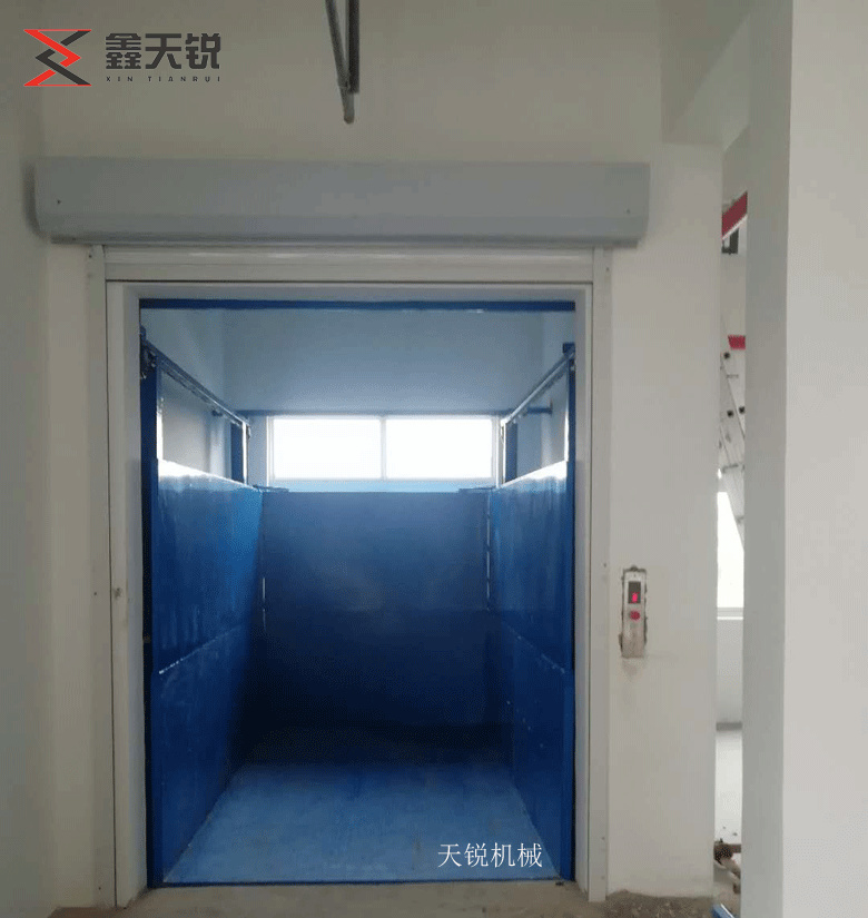 东营上货专用导轨式升降货梯
